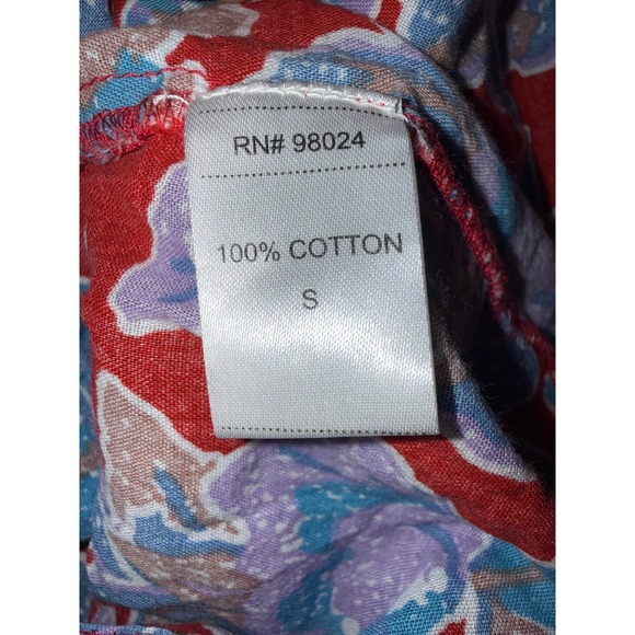 Love‎ the Label for Anthropologie Floral Blouse Frenchie Puff Sleeve Top - Picture 6 of 7